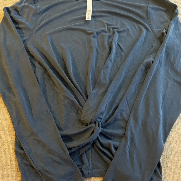 LULULEMON Crescent Long Sleeve *Cupro Rib - Picture 4 of 5